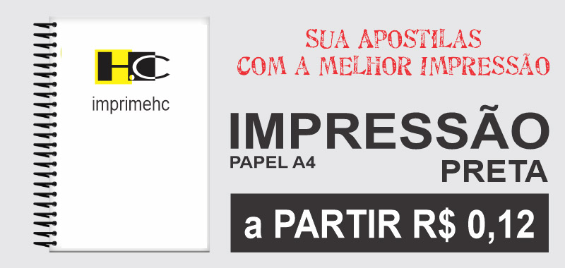 Impressão de Apostila concursos
